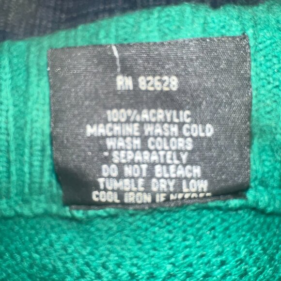 Vtg Y2K Southpole Chunky KnitTurtleneck Sweater Mens Sz XL HipHop 90s Strtwear - Picture 6 of 6